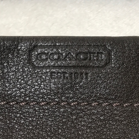 🐙Coach Chocolate Brown Pebble Leather Bag🐙 - Picture 2 of 8